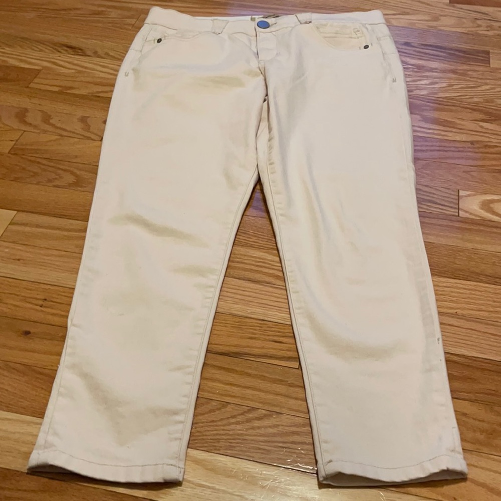 Democracy white jeans